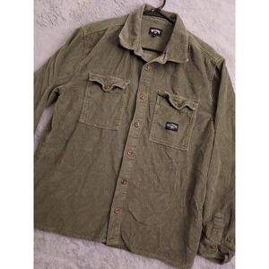 Billabong Olive Casual Button Down Shirt